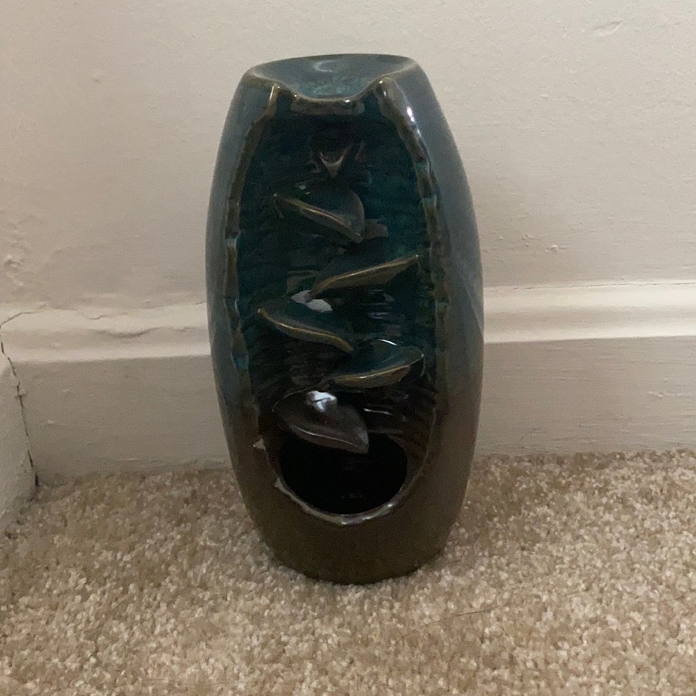 Ceramic Backflow Incense Holder Waterfall With Incense
